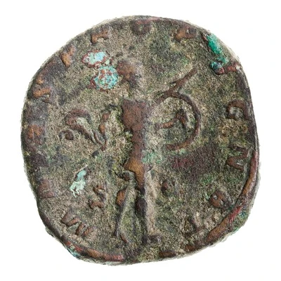 Sestertius - Gordian III MARS PROPVGNAT S C; Mars back