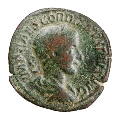 Sestertius - Gordian III P M TR P II COS P P S C front