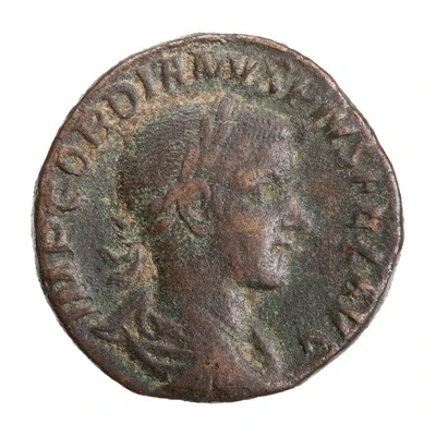 Sestertius - Gordian III P M TR P III COS P P S C front