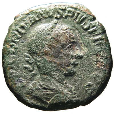 Sestertius - Gordian III P M TR P III COS P P S C front