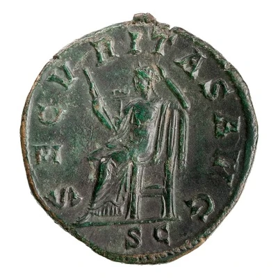 Sestertius - Gordian III SECVRITAS AVG S C; Securitas back