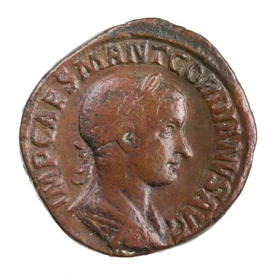 Sestertius - Gordian III VOTIS DECENNALIBVS S C front