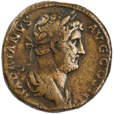 Sestertius - Hadrian RESTITVTORI GALLIAE S C; Gallia front