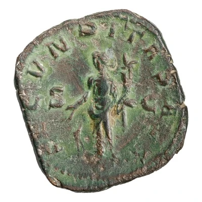 Sestertius - Herennia Etruscilla FECVNDITAS AVG S C; Fecunditas back