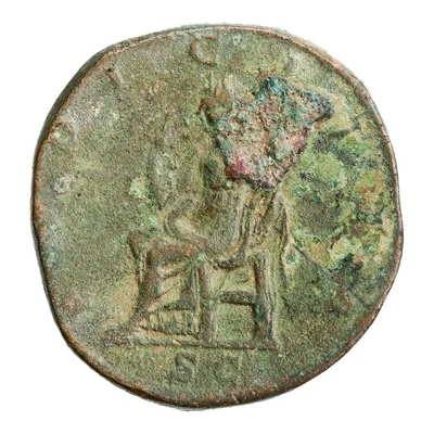 Sestertius - Julia Maesa PVDICITIA S C; Pudicitia back