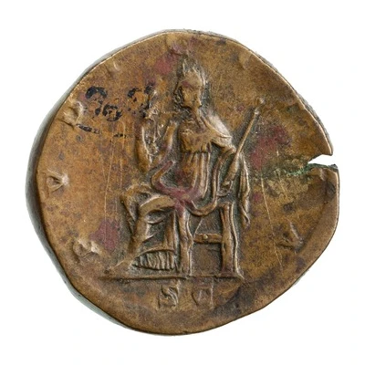 Sestertius - Julia Maesa PVDICITIA S C; Pudicitia back