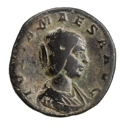 Sestertius - Julia Maesa SAECVLI FELICITAS S C; Felicitas front