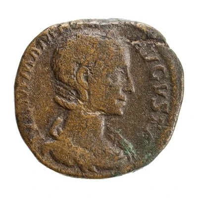 Sestertius - Julia Mamaea FELICITAS AVG S C; Felicitas front