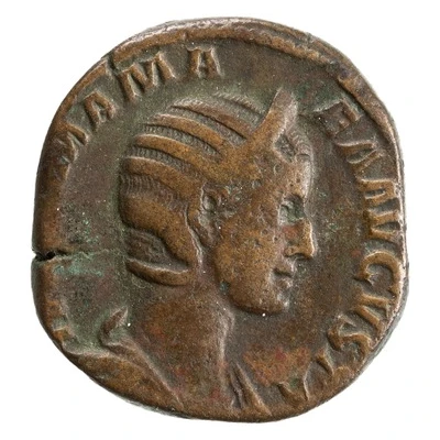Sestertius - Julia Mamaea FELICITAS PVBLICA S C; Felicitas front