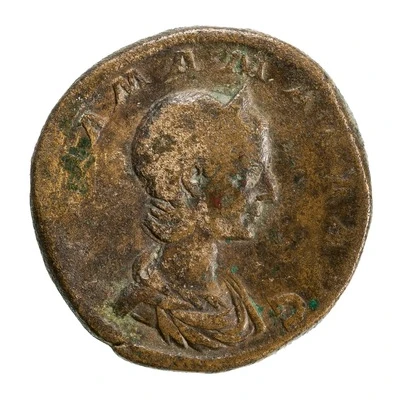 Sestertius - Julia Mamaea IVNO CONSERVATRIX S C; Juno front