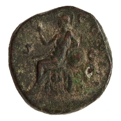 Sestertius - Marcus Aurelius IMP VI COS III S C; Roma back
