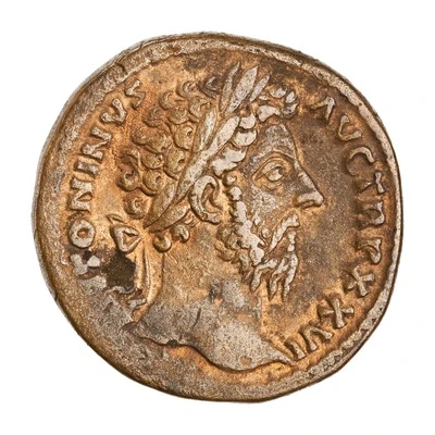 Sestertius - Marcus Aurelius IMP VI COS III S C; Victory front