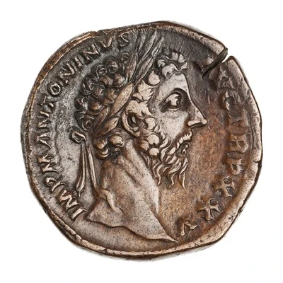 Sestertius - Marcus Aurelius VOTA SOLVTA DECENNALIVM COS III S C front