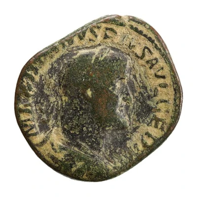 Sestertius - Maximinus Thrax FIDES MILITVM S C; Fides front
