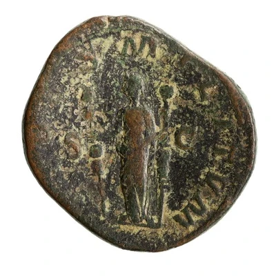 Sestertius - Maximinus Thrax FIDES MILITVM S C; Fides back