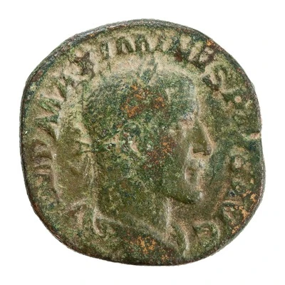 Sestertius - Maximinus Thrax LIBERALITAS AVG S C; Liberalitas front