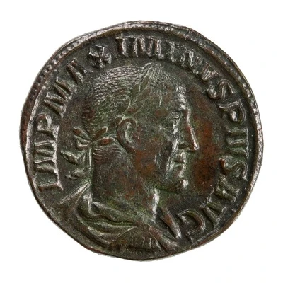 Sestertius - Maximinus Thrax LIBERALITAS AVGVSTI S C; Liberalitas front