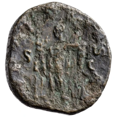 Sestertius - Maximinus Thrax P M TR P II COS P P S C back