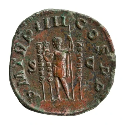 Sestertius - Maximinus Thrax P M TR P IIII COS P P S C back