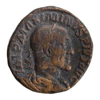 Sestertius - Maximinus Thrax PAX AVGVSTI S C; Pax front