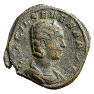 Sestertius - Otacilia Severa CONCORDIA AVGG S C; Concordia front