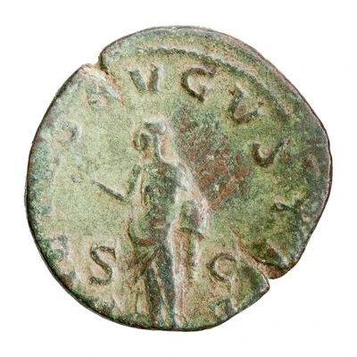 Sestertius - Otacilia Severa PIETAS AVGVSTAE S C; Pietas back