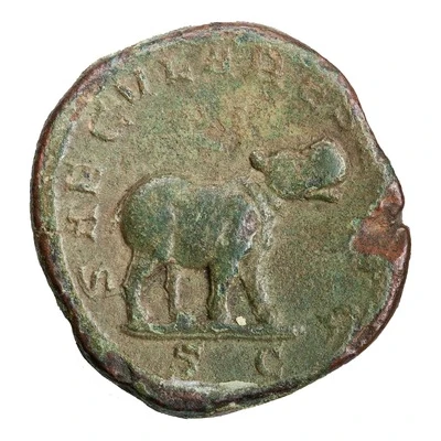 Sestertius - Otacilia Severa SAECVLARES AVGG S C back