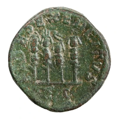 Sestertius - Philippus I FIDES EXERCITVS S C back