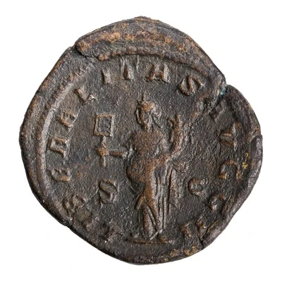 Sestertius - Philippus I LIBERALITAS AVGG II S C; Liberalitas back
