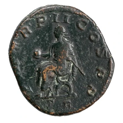 Sestertius - Philippus I P M TR P II COS P P S C back