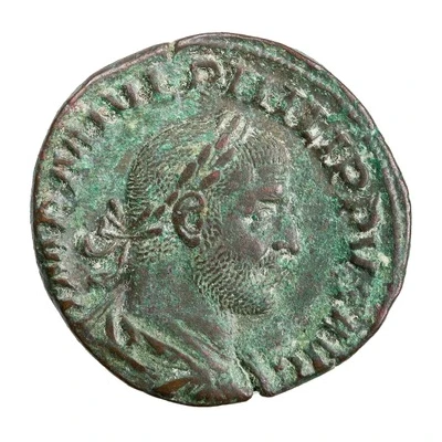 Sestertius - Philippus I P M TR P IIII COS II P P S C; Felicitas front