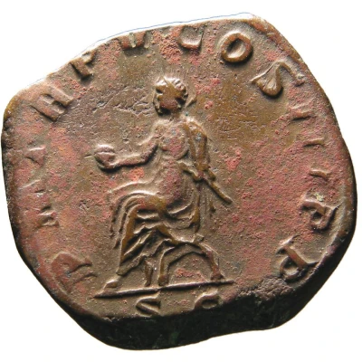 Sestertius - Philippus I P M TR P V COS III P P S C back