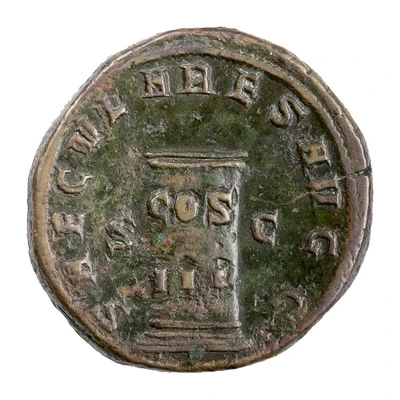Sestertius - Philippus I SAECVLARES AVGG S C COS II back