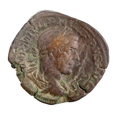 Sestertius - Philippus I SALVS AVG S C; Salus front
