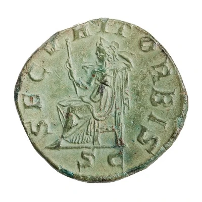 Sestertius - Philippus I SECVRIT ORBIS S C; Securitas back