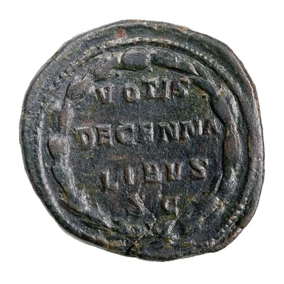 Sestertius - Philippus I VOTIS DECENNALIBVS S C back