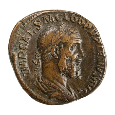 Sestertius - Pupienus P M TR P COS II P P S C front
