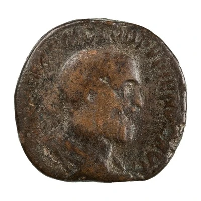 Sestertius - Pupienus PAX PVBLICA S C; Pax front