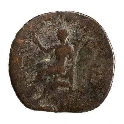 Sestertius - Pupienus PAX PVBLICA S C; Pax back