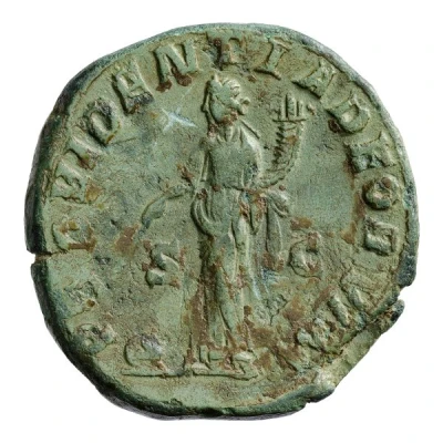 Sestertius - Pupienus PROVIDENTIA DEORVM S C; Providentia back