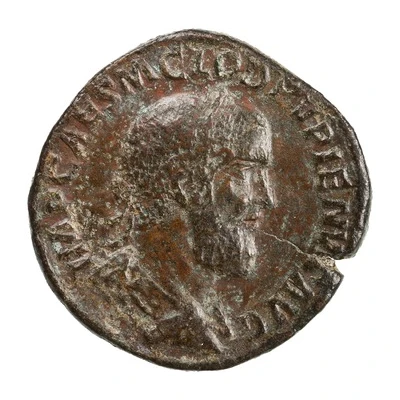 Sestertius - Pupienus VOTIS DECENNALIBVS S C front