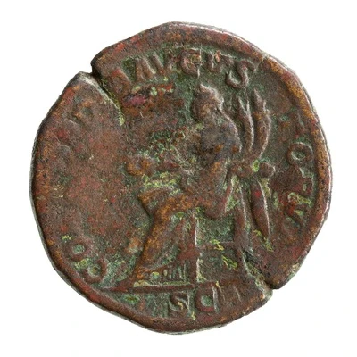 Sestertius - Sallustia Orbiana CONCORDIA AVGVSTORVM S C; Concordia back