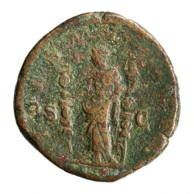 Sestertius - Severus Alexander FIDES MILITVM S C; Fides back