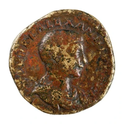 Sestertius - Severus Alexander INDVLGENTIA AVG S C; Spes front