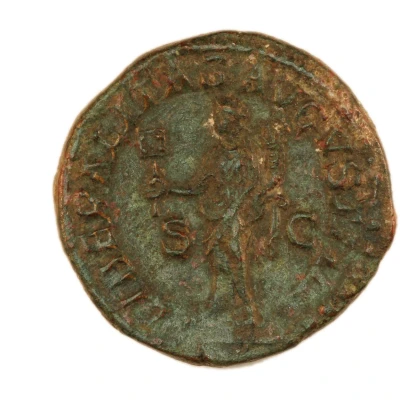Sestertius - Severus Alexander LIBERALITAS AVGVSTI IIII S C; Liberalitas back