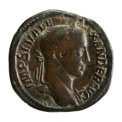 Sestertius - Severus Alexander LIBERALITAS AVGVSTI IIII S C; Liberalitas front