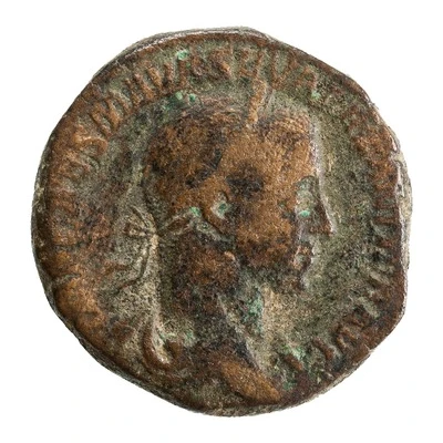 Sestertius - Severus Alexander LIBERTAS AVGVSTI S C; Libertas front