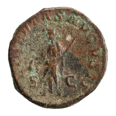 Sestertius - Severus Alexander LIBERTAS AVGVSTI S C; Libertas back