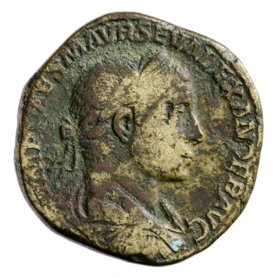 Sestertius - Severus Alexander MONETA AVGVSTI S C; Moneta front