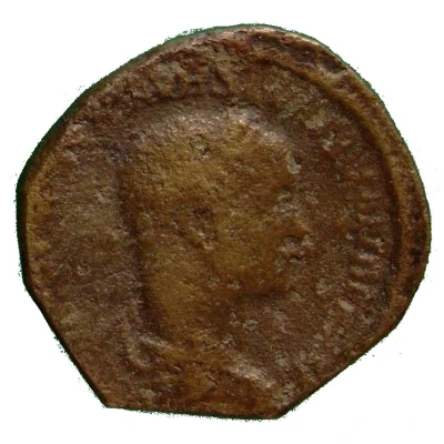 Sestertius - Severus Alexander P M TR P IIII COS P P S C front